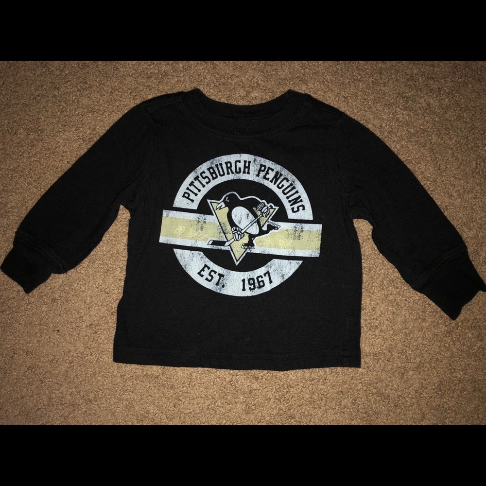 Pittsburgh penguins shirt 12-18 months